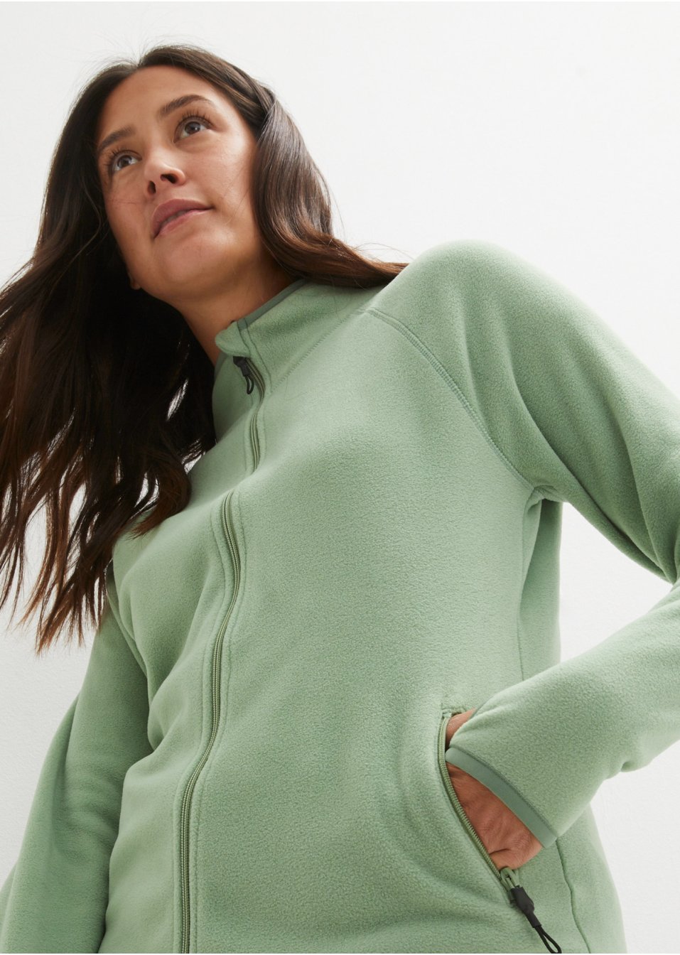 Veste polaire avec poches zippées