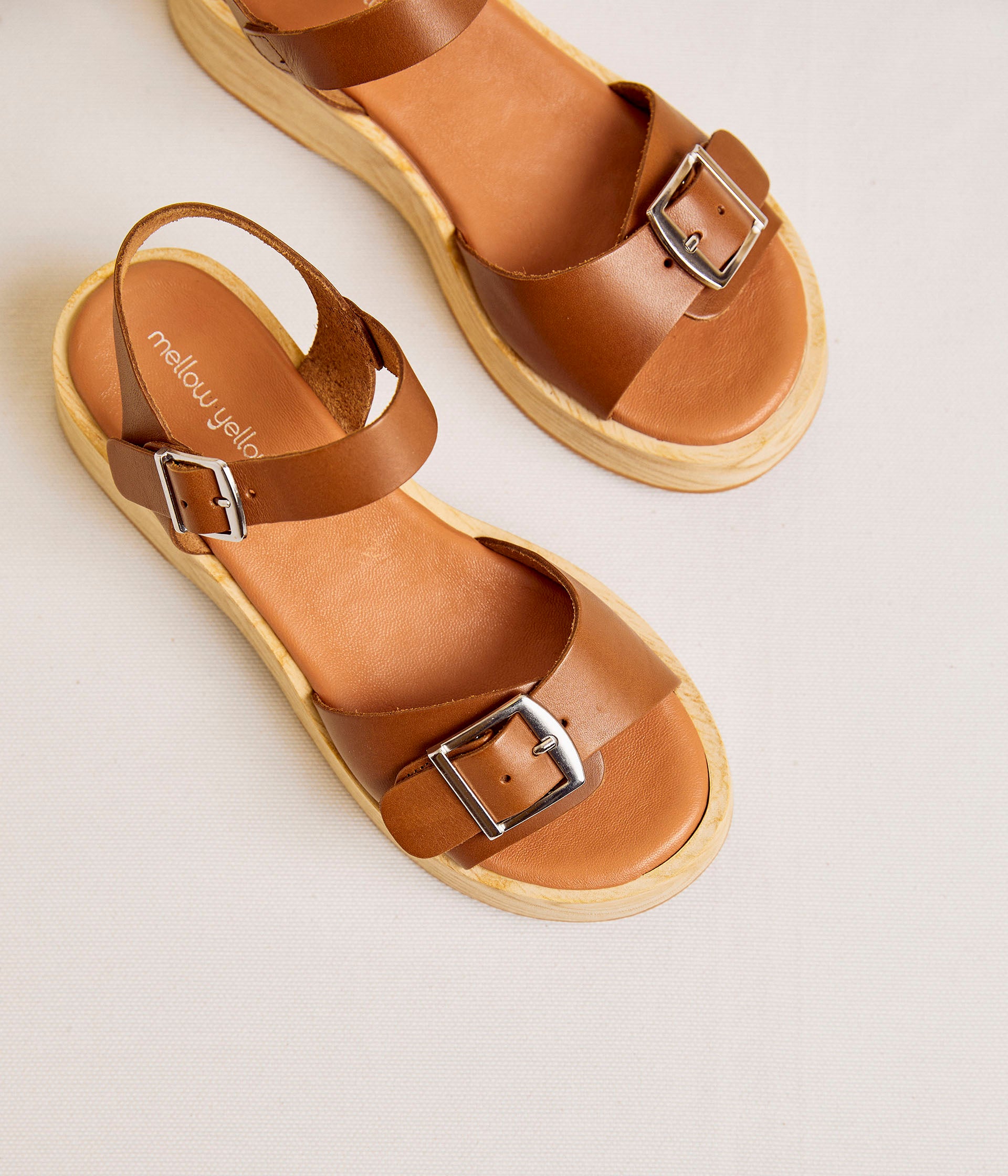 Sandales cognac Hida