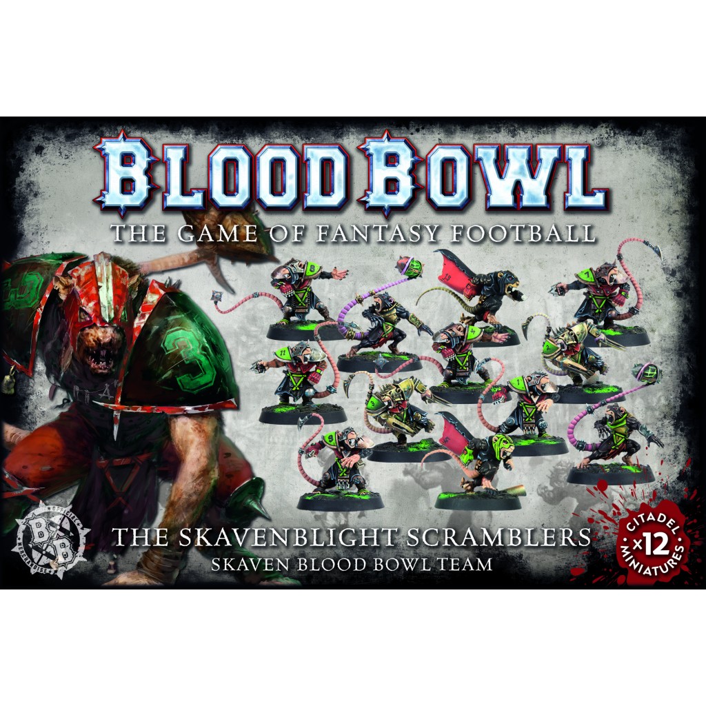 Blood Bowl : Team - The Skavenblight Scramblers