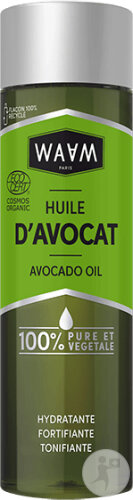 Waam Huile D'Avocat Visage-Corps-Cheveux Bio Flacon 75ml