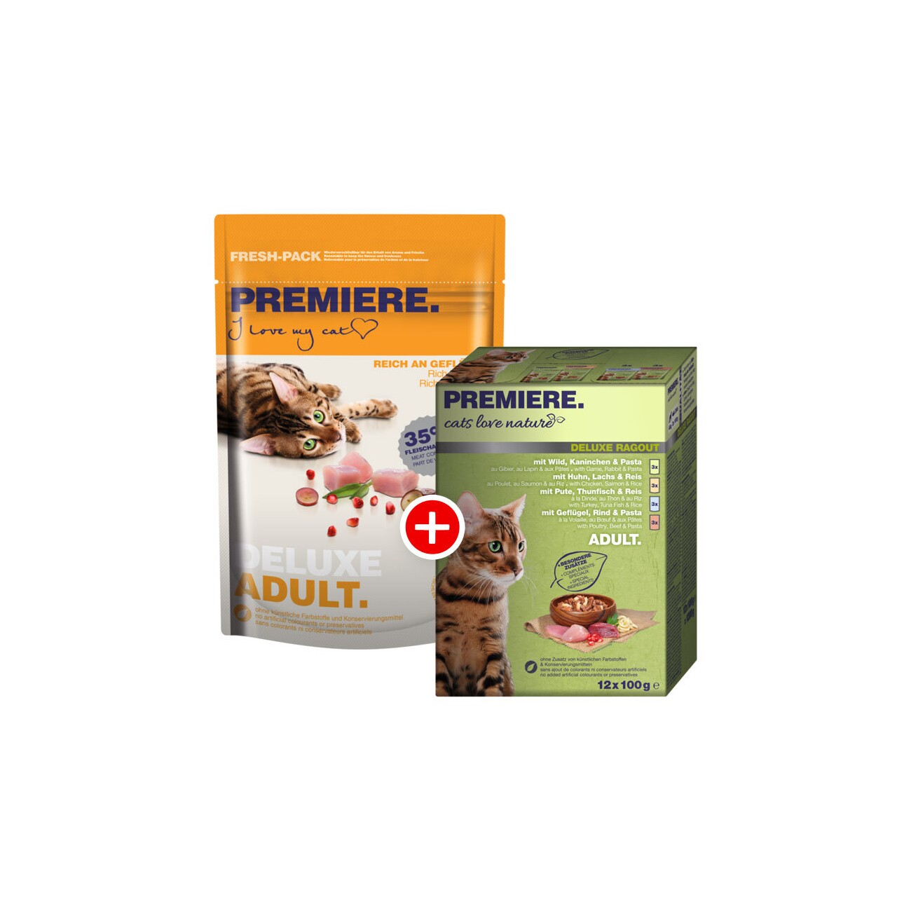 PREMIERE Adult Geflügel Mischfütterungs-Set