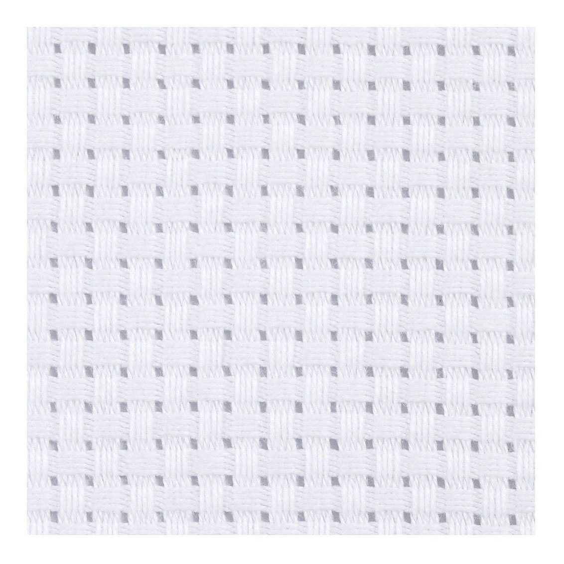 Aida Wit 35 Vierkanten per 10 cm, 50x50cm