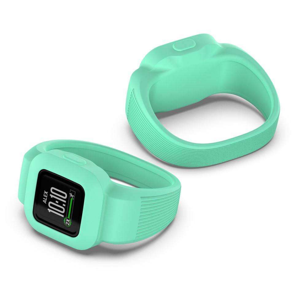 (Gr. XS) Garmin Vivofit JR 3 Ersatz Silikon Sport Armband (Gelenkumfang: 125mm) - Türkis