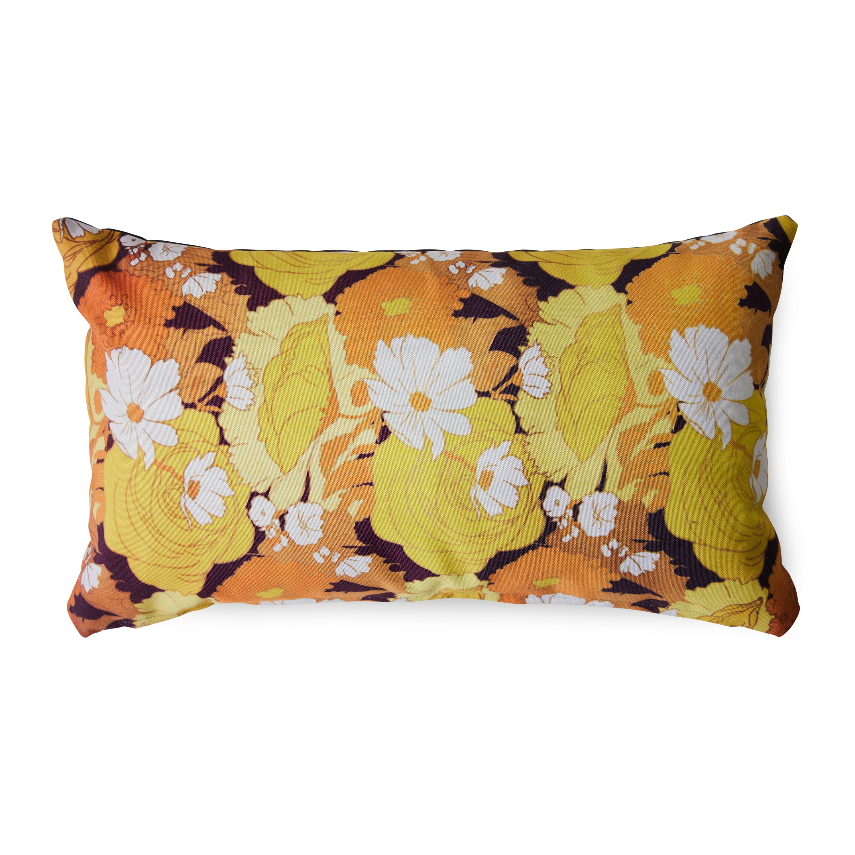HKliving Printed Sierkussen 35 x 60 cm - Bloom