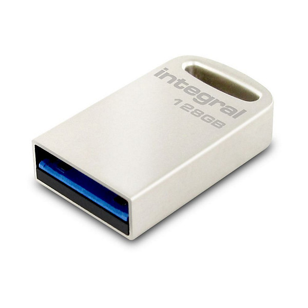 INTEGRAL MEMORY Clé USB 3.0 Fusion - 128 Go - Métal