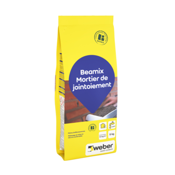 Weber Beamix Metselen voegmortel antraciet 5 kg