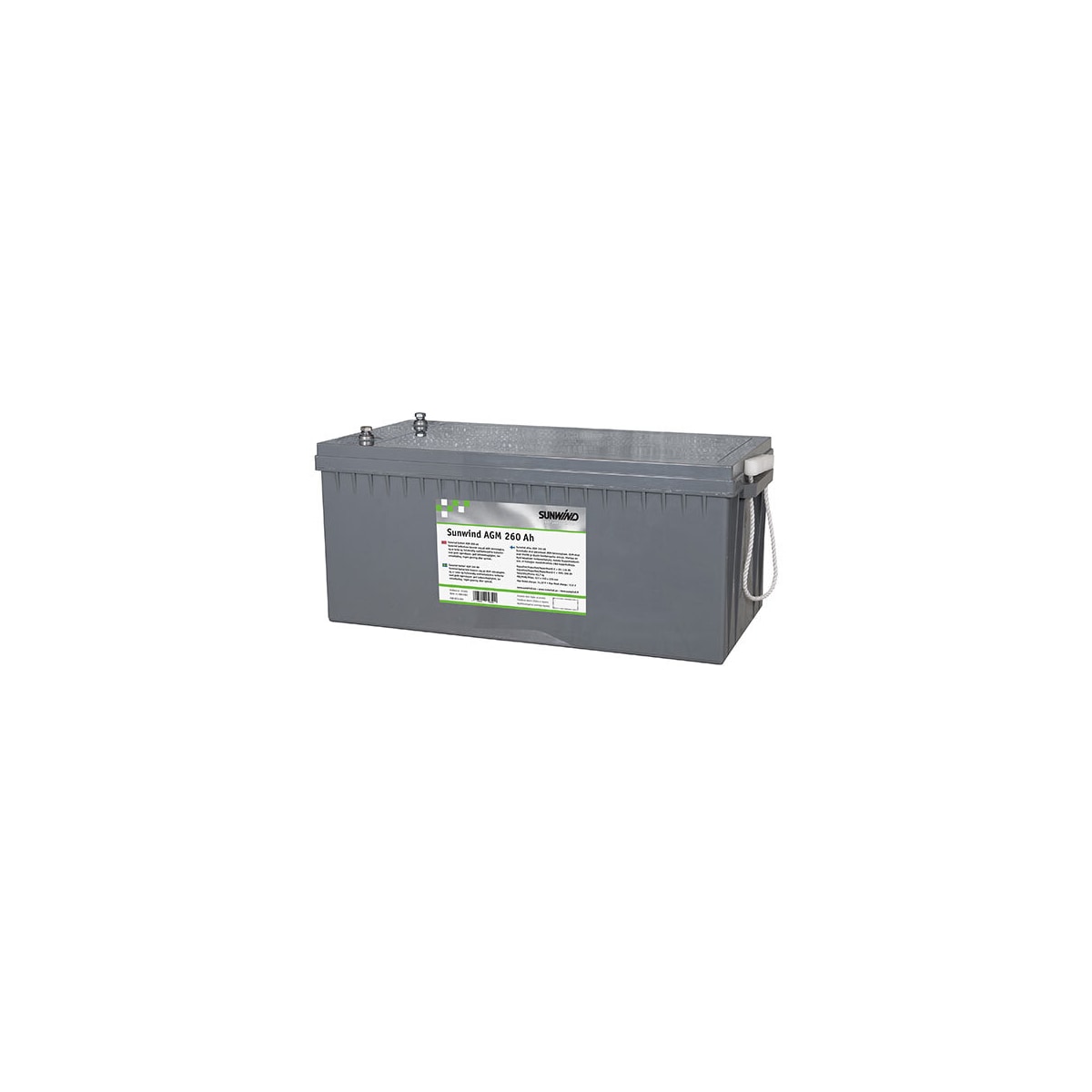Sunwind Batteri AGM 260At