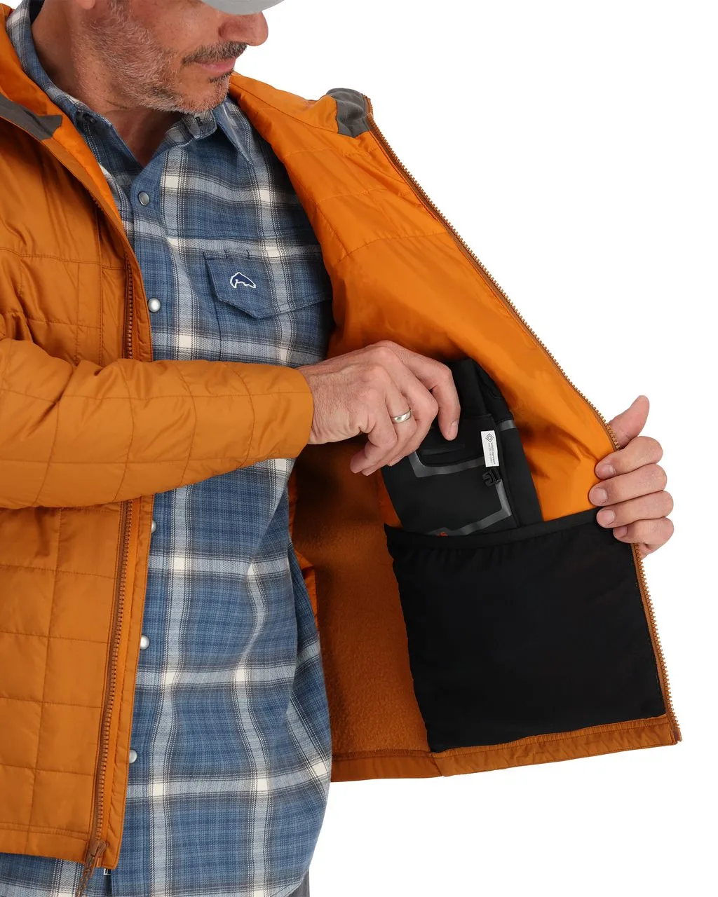 Simms Simms Fall Run Hybrid Hoody Navy/neptune