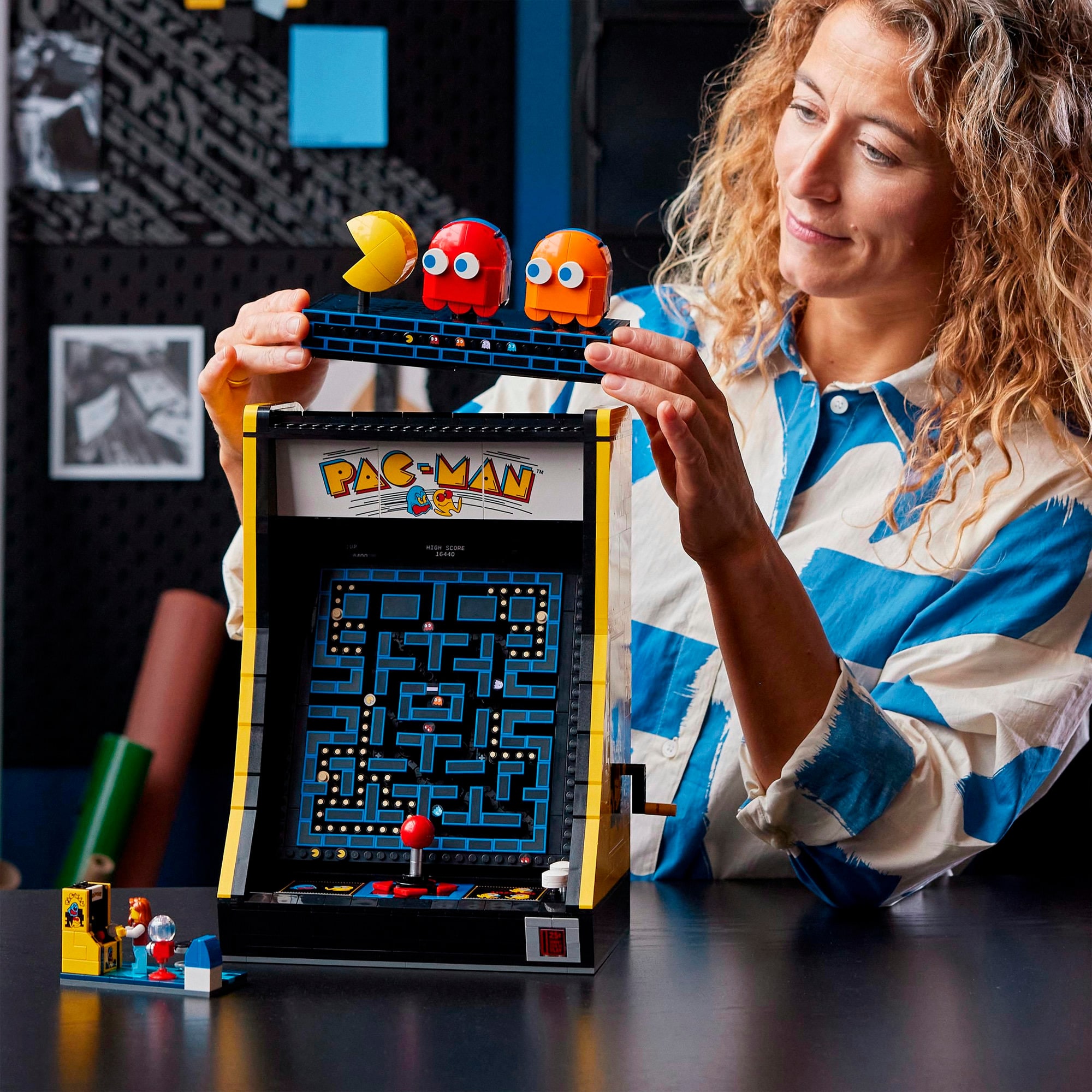 LEGO Konstruktionsspielzeug Icons PAC-MAN Spielautomat