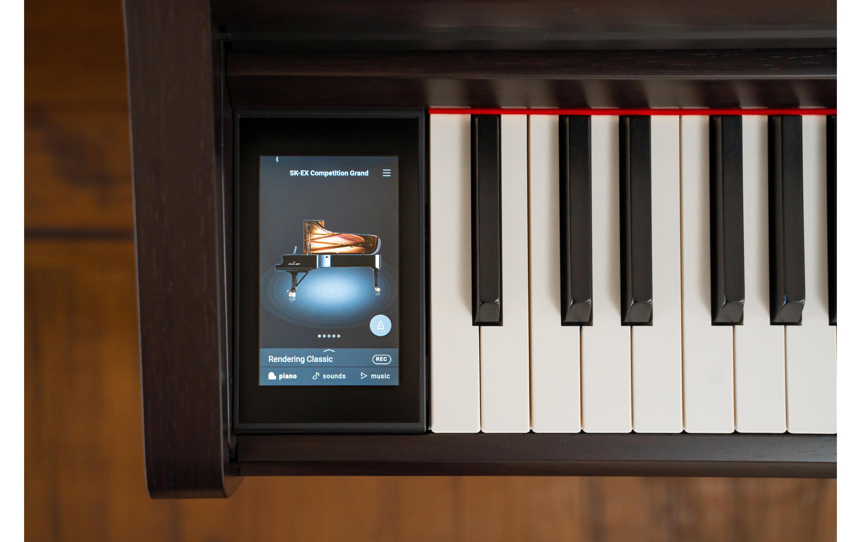 E-Piano CA-701 – Palisander<br>Digitalpiano mit Bluetooth-MIDI- und Audio-Konnektivität sowie USB-Anschlussmöglichkeit