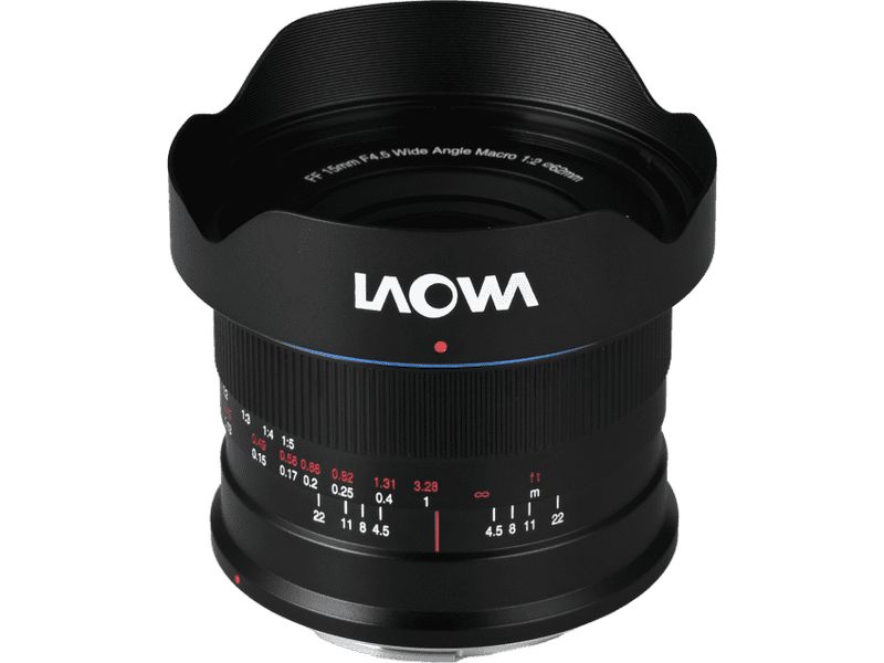 Laowa 15mm F/4.5 0.5X Weitwinkel Makro – L-Mount 15 mm Festbrennweite mit 1:2 Makrofunktion