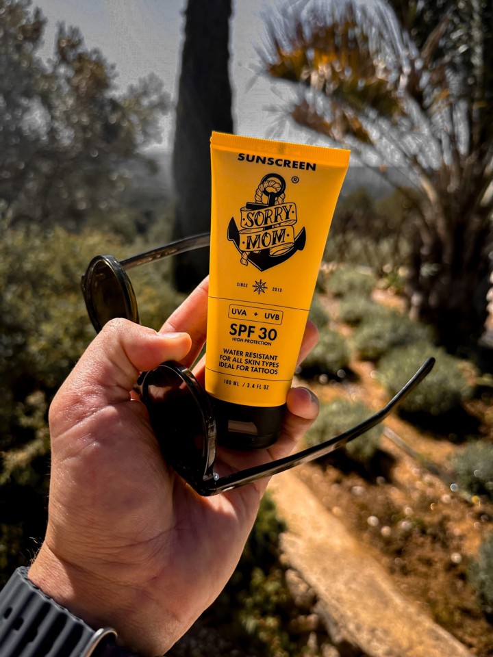 Sorry Mom - Tattoo Sunscreen 100 ml - Solcreme