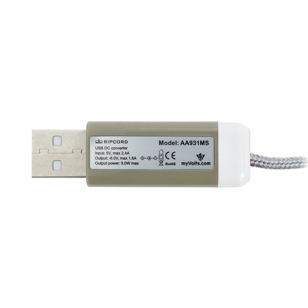 myVolts Ripcord 6V DC center negative