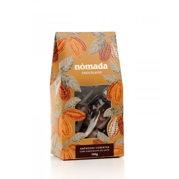 Nómada Amêndoas com Chocolate de Leite 150g
