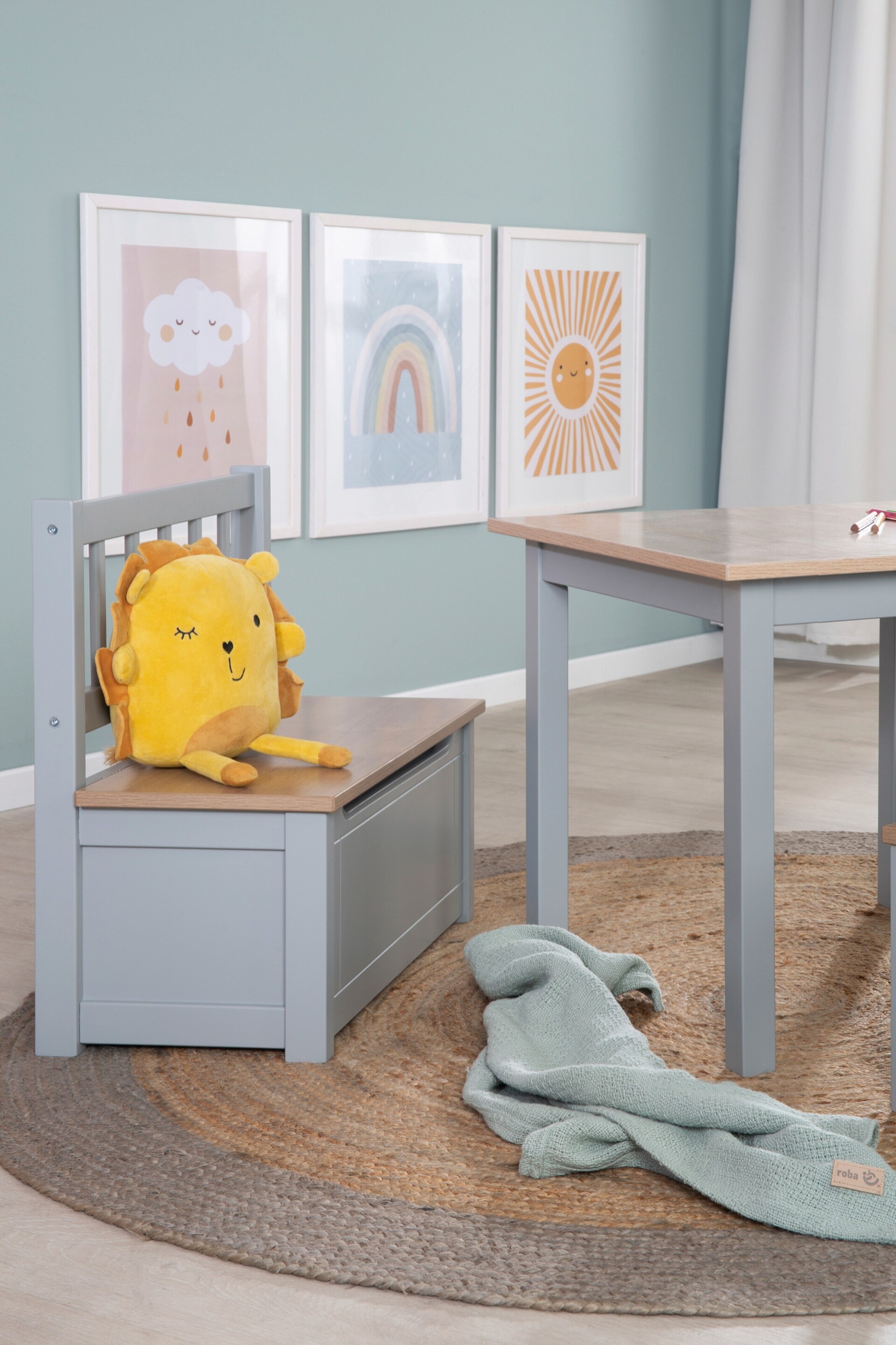 roba Kindertruhenbank Woody