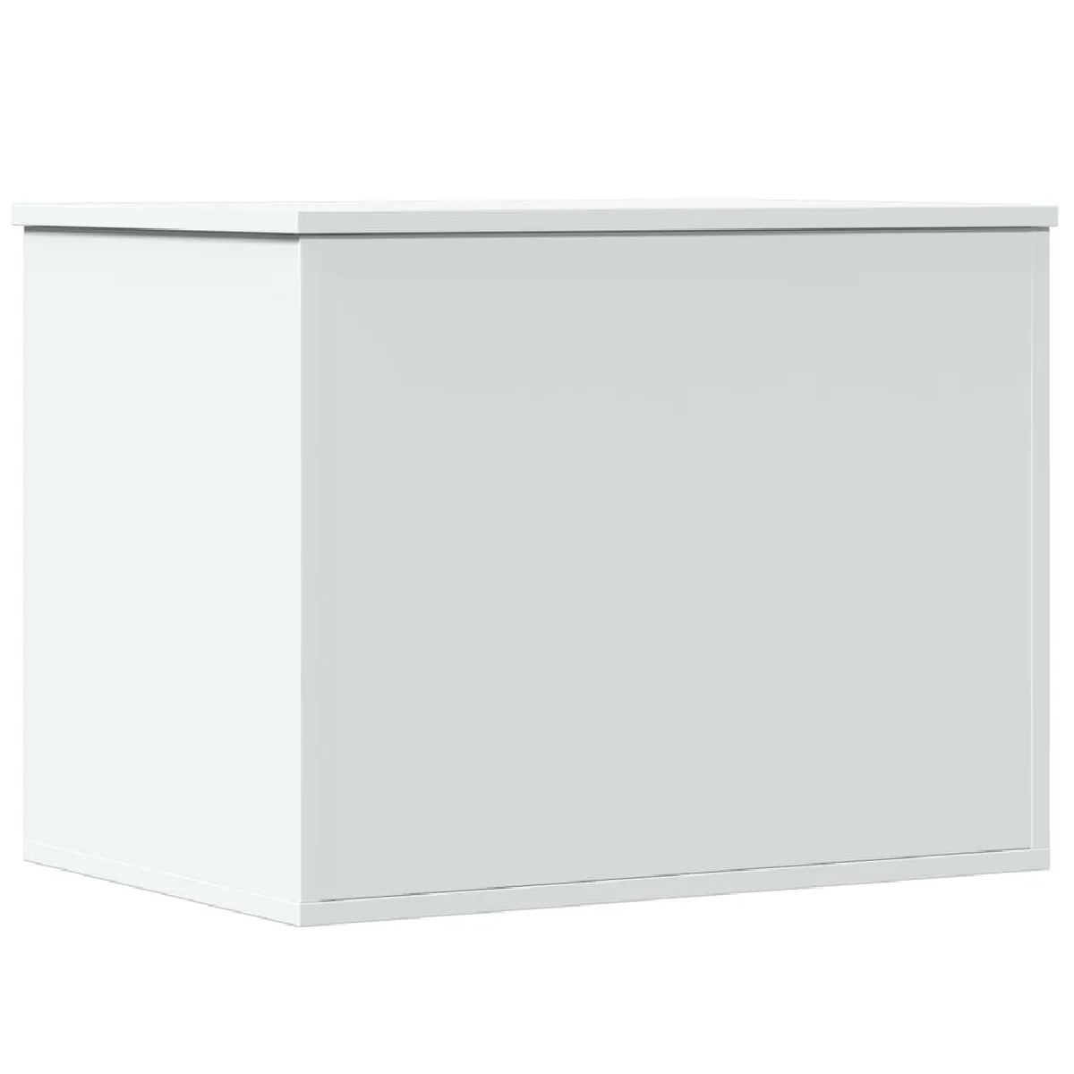 vidaXL Boîte de rangement 60 x 42 cm - Blanc