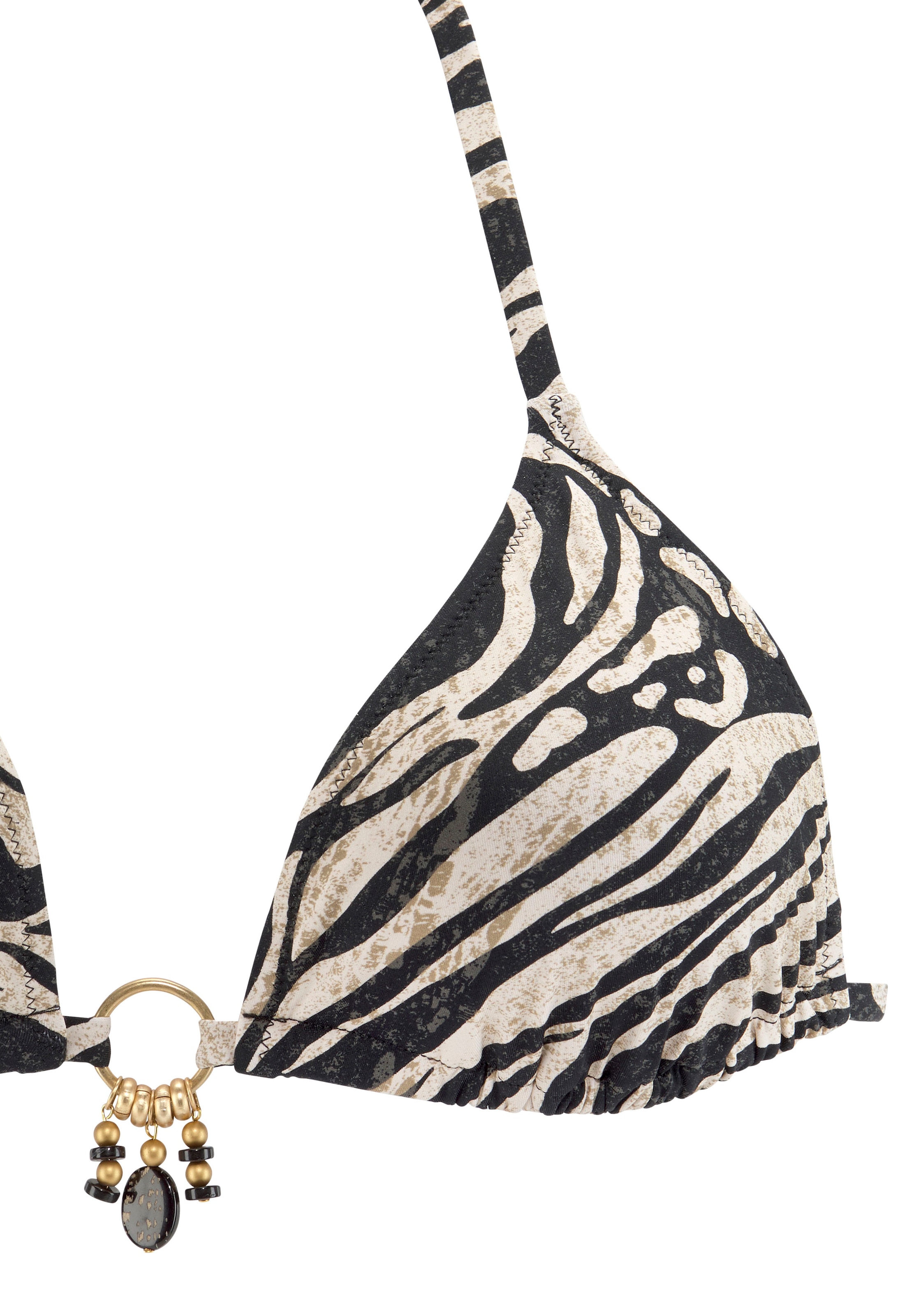 Bruno Banani Triangel-Bikini , in trendigem Animalprint