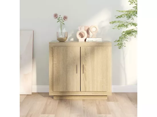 Buffet Chêne sonoma 80x40x75 cm Bois d'ingénierie