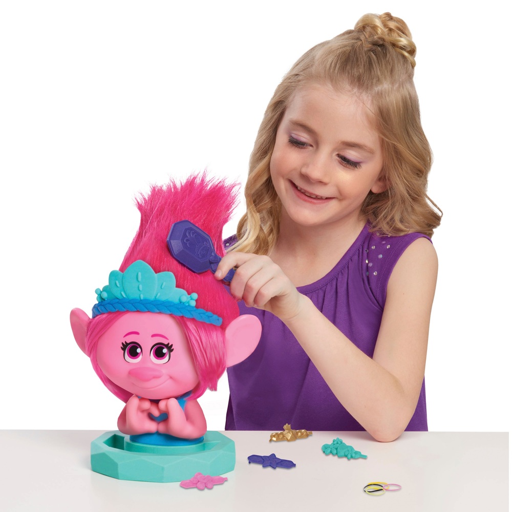Trolls 3: Band Together Poppy Stylingkopf