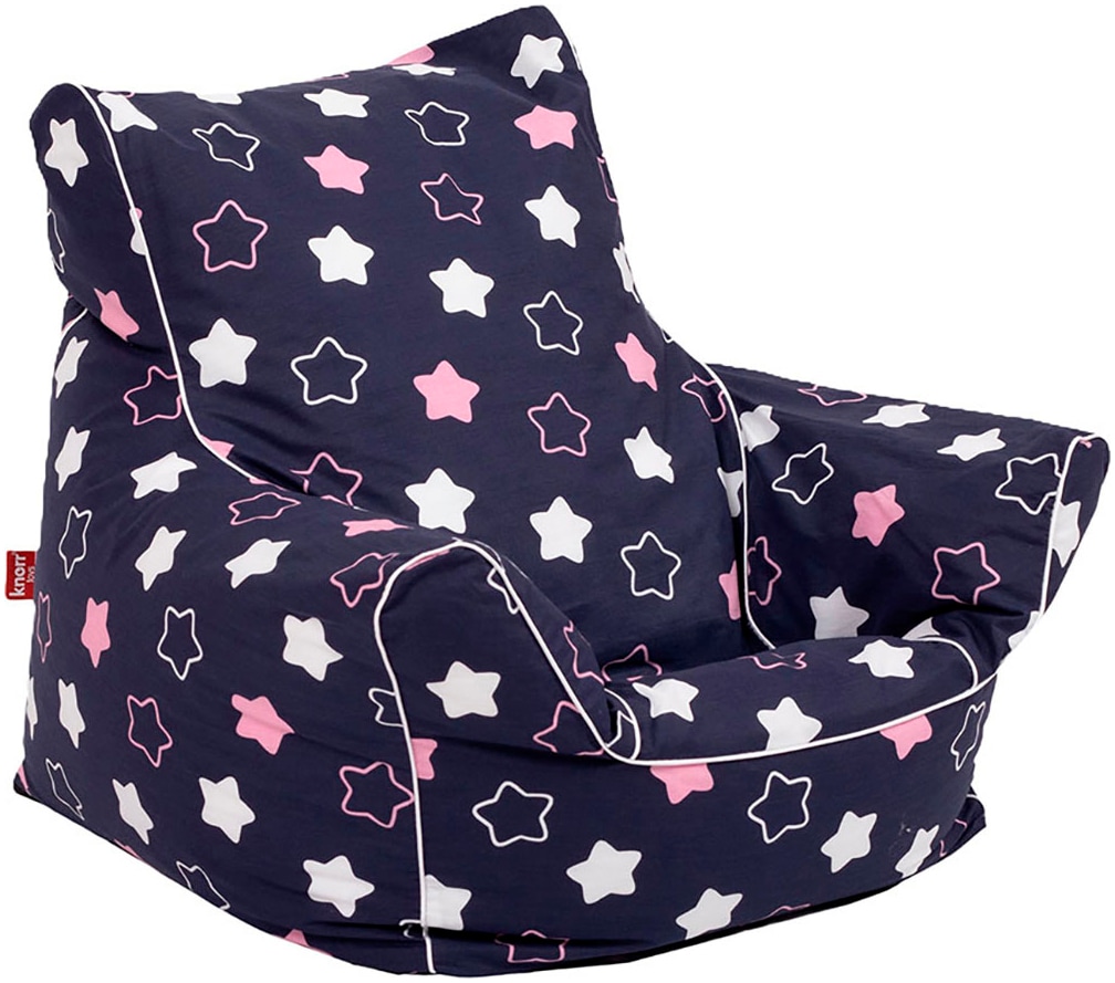 Knorrtoys® Sitzsack »Star, blue pink« für Kinder; Made in Europe