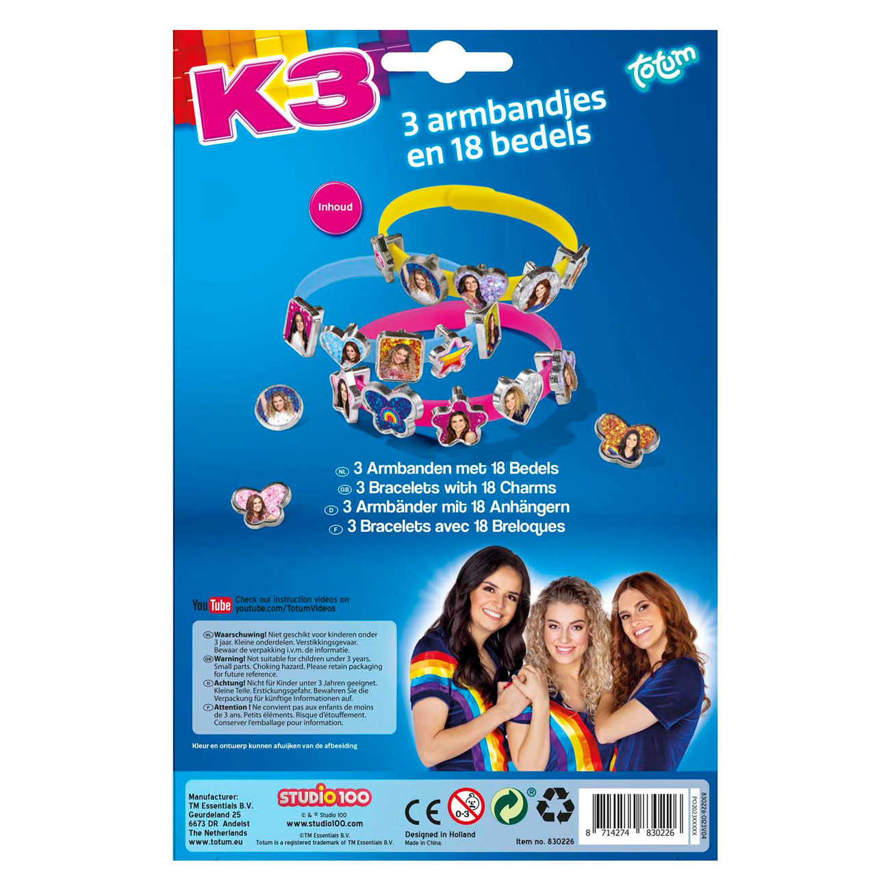 K3 - Bracelets and Charms