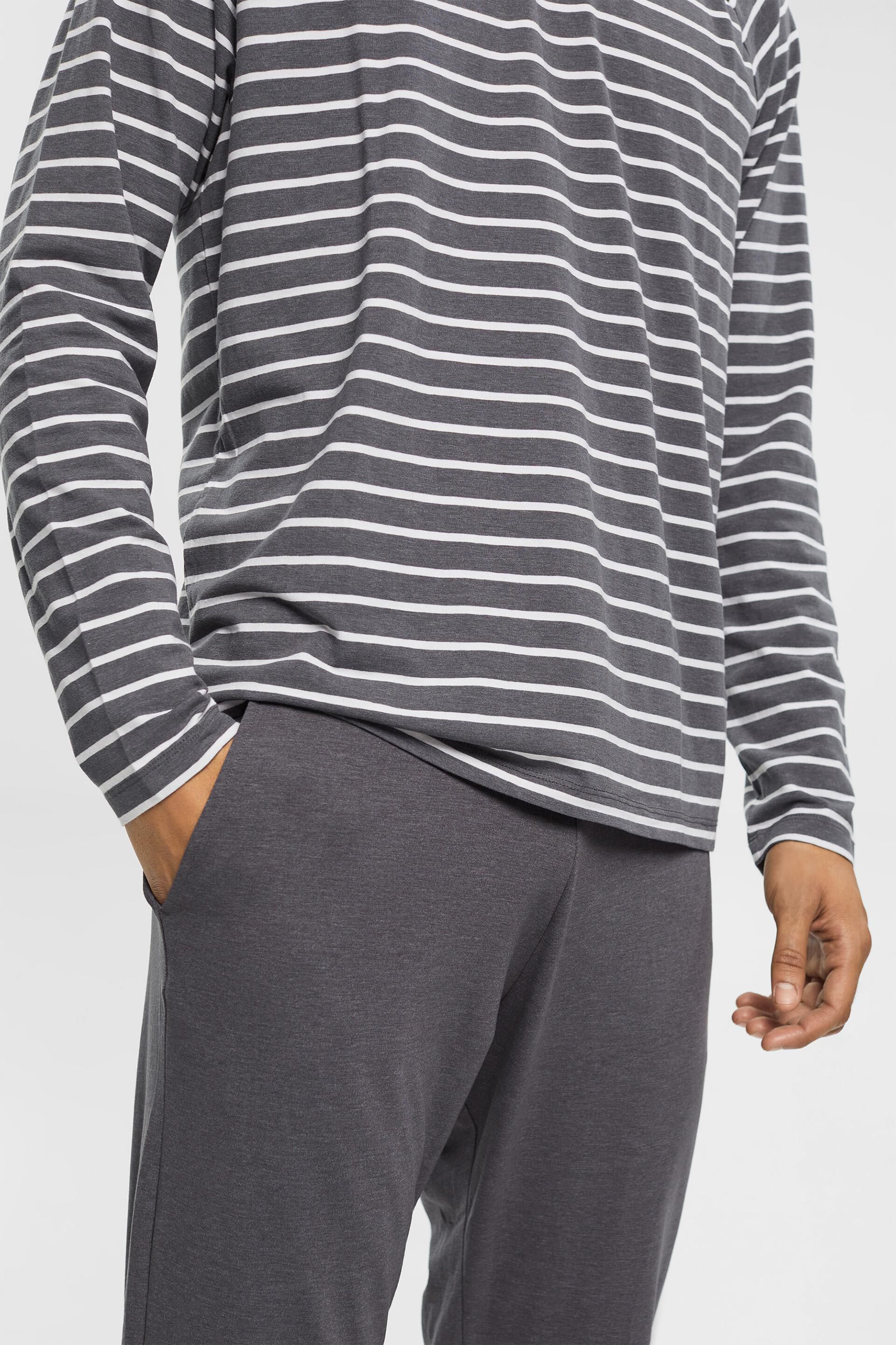 Pyjama en jersey de coupe longue