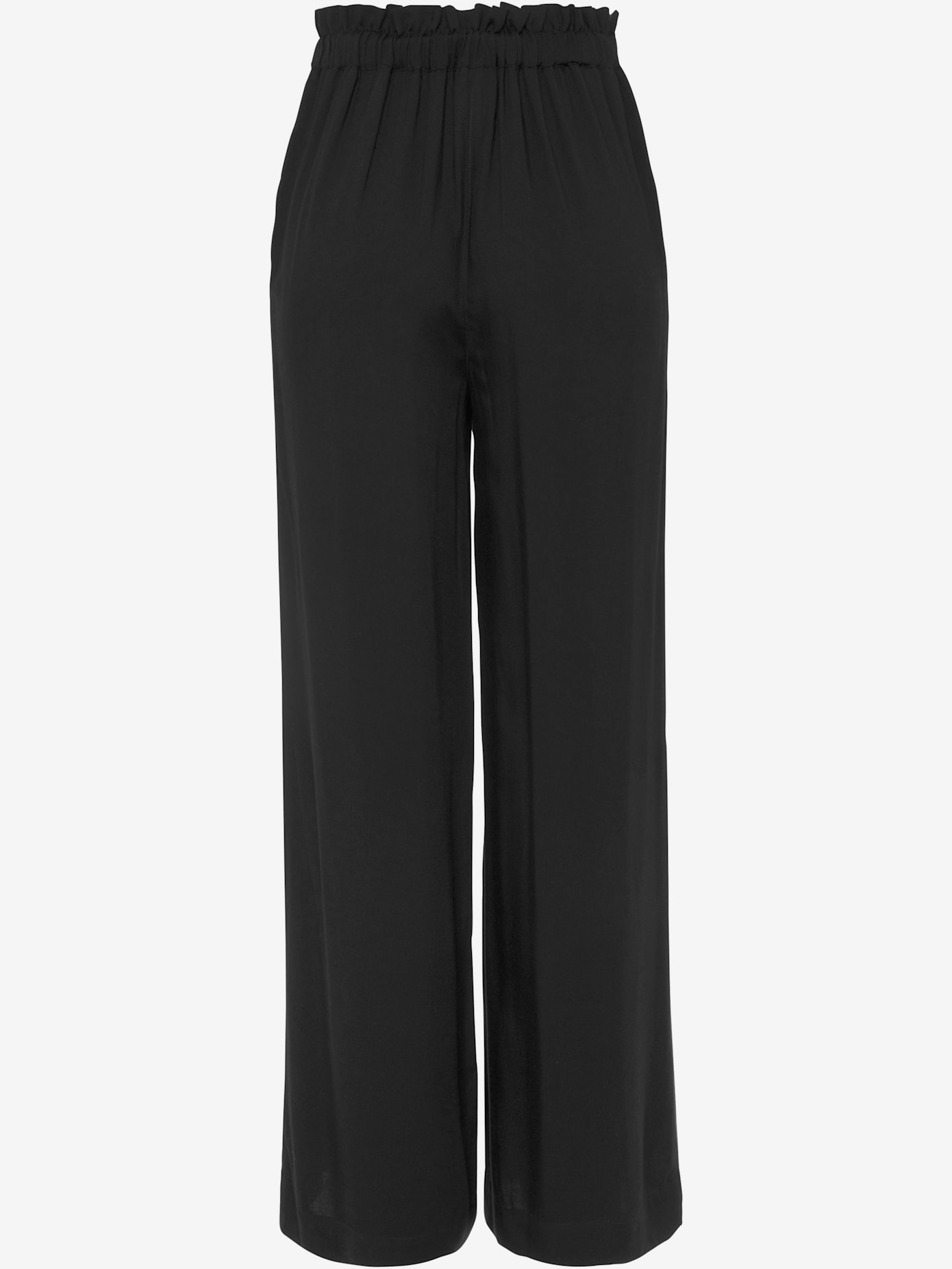 Pantalon paperbag coulisse à la taille
