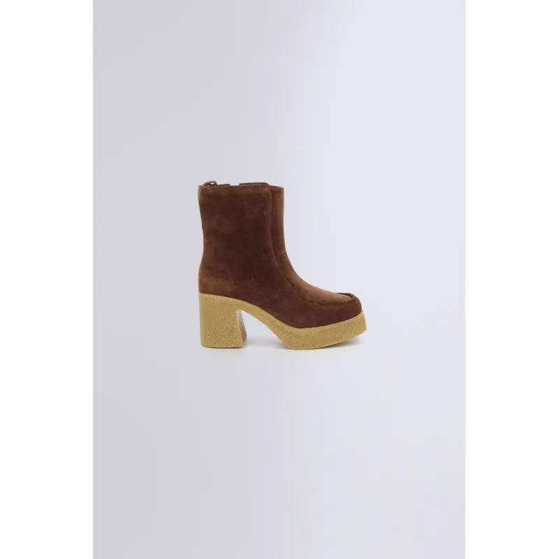 KICK CELEST MARRON BOOTS Cuir Femme