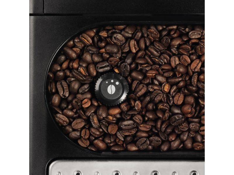 Krups Kaffeevollautomat EA8108 Schwarz Kompakte Kaffeemaschine