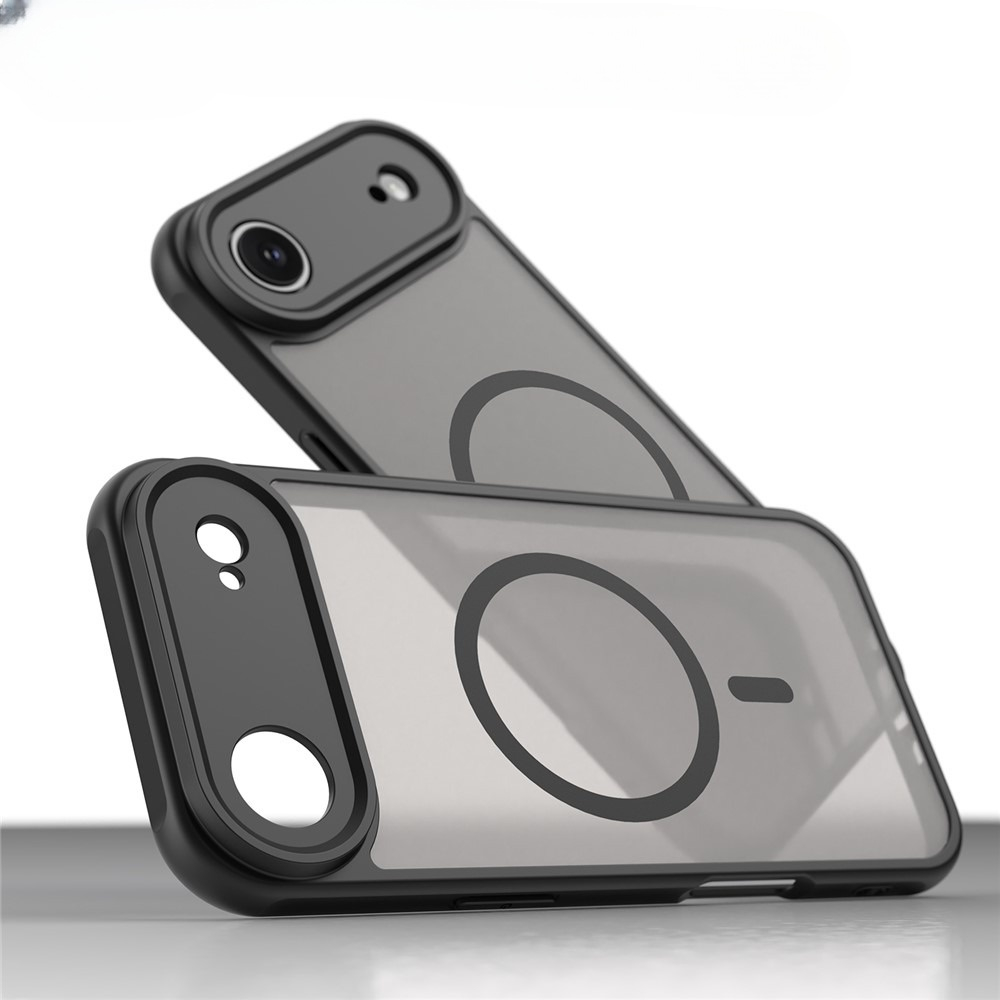 iPhone Air MagSafe Hybrid Hülle mit TPU Bumper - Schwarz