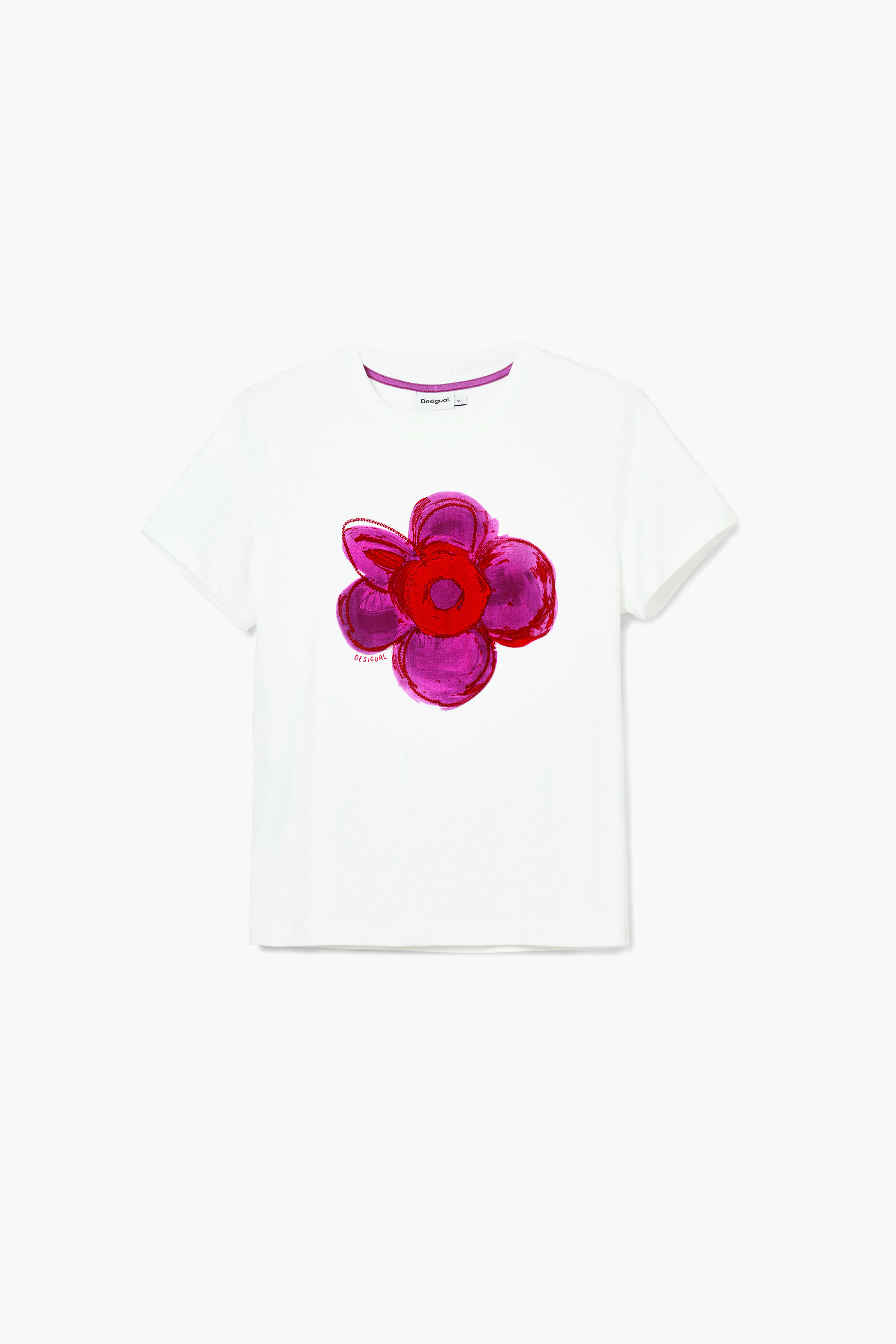 Camiseta flor