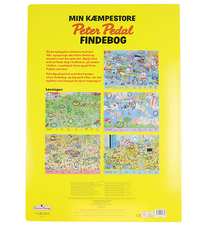 Forlaget Carlsen Bog - Min K?mpestore Peter Pedal-Findebog - Dan