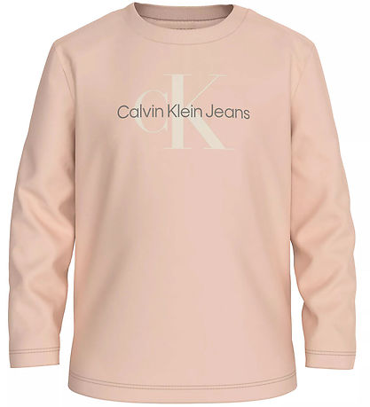 Calvin Klein Bluse - Monogramm - Spanische Villa Pink