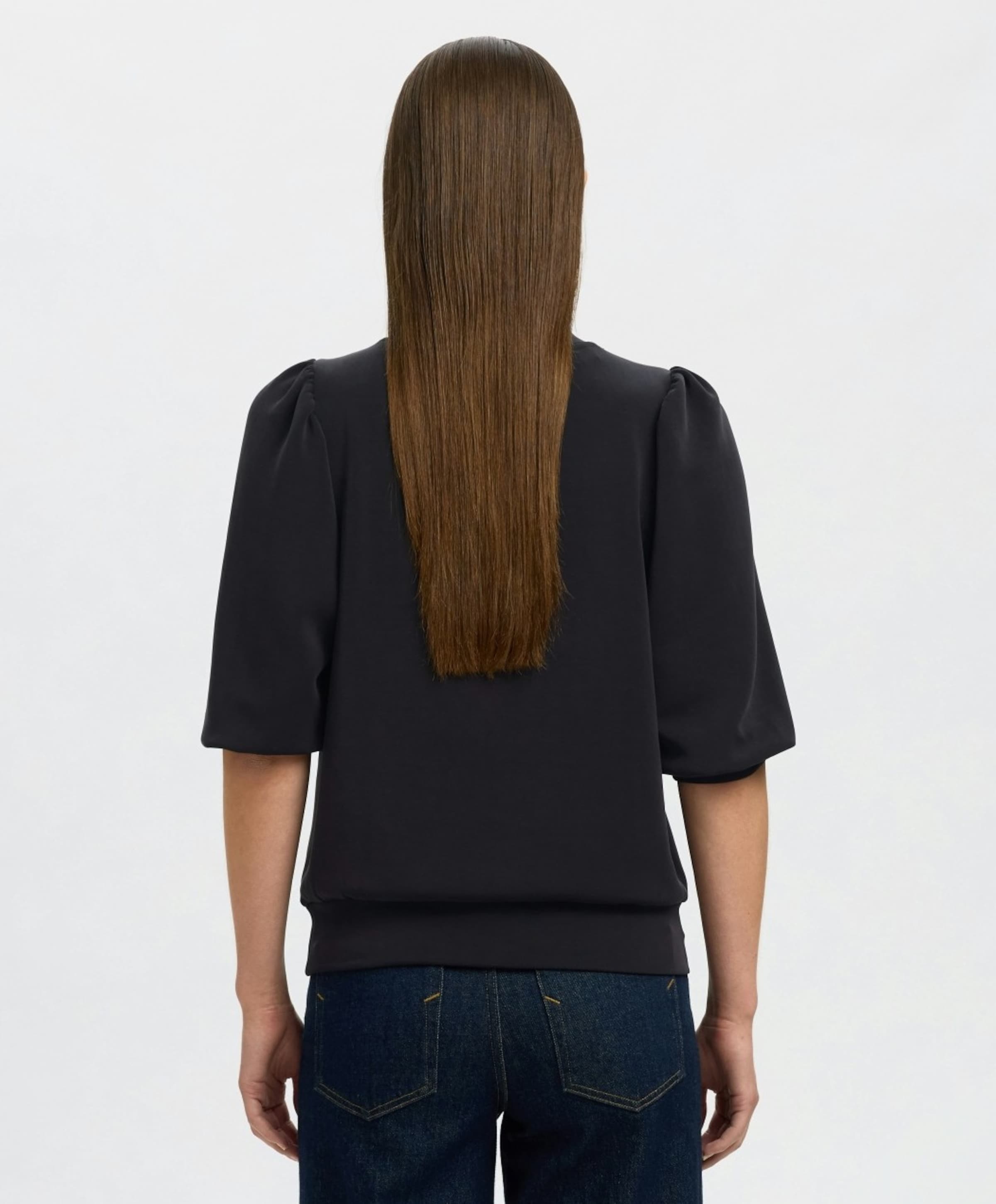 Selected Dames sweater zwart