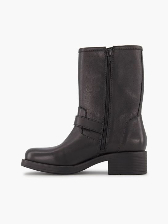 5th Avenue Cowboy- & Bikerboot Schwarz
