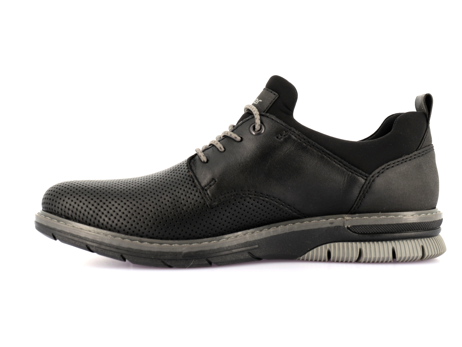 Rieker-14450 Cuir Noir