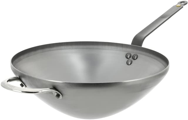 De Buyer Mineral B Element wokpande, kulstofstål, 40 cm