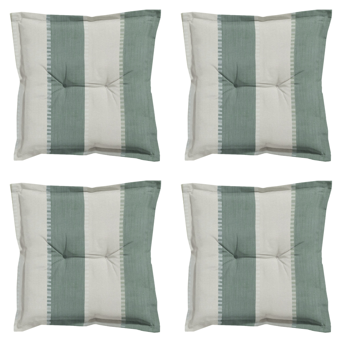 Madison Banda kaki Zitkussen - Set van 4