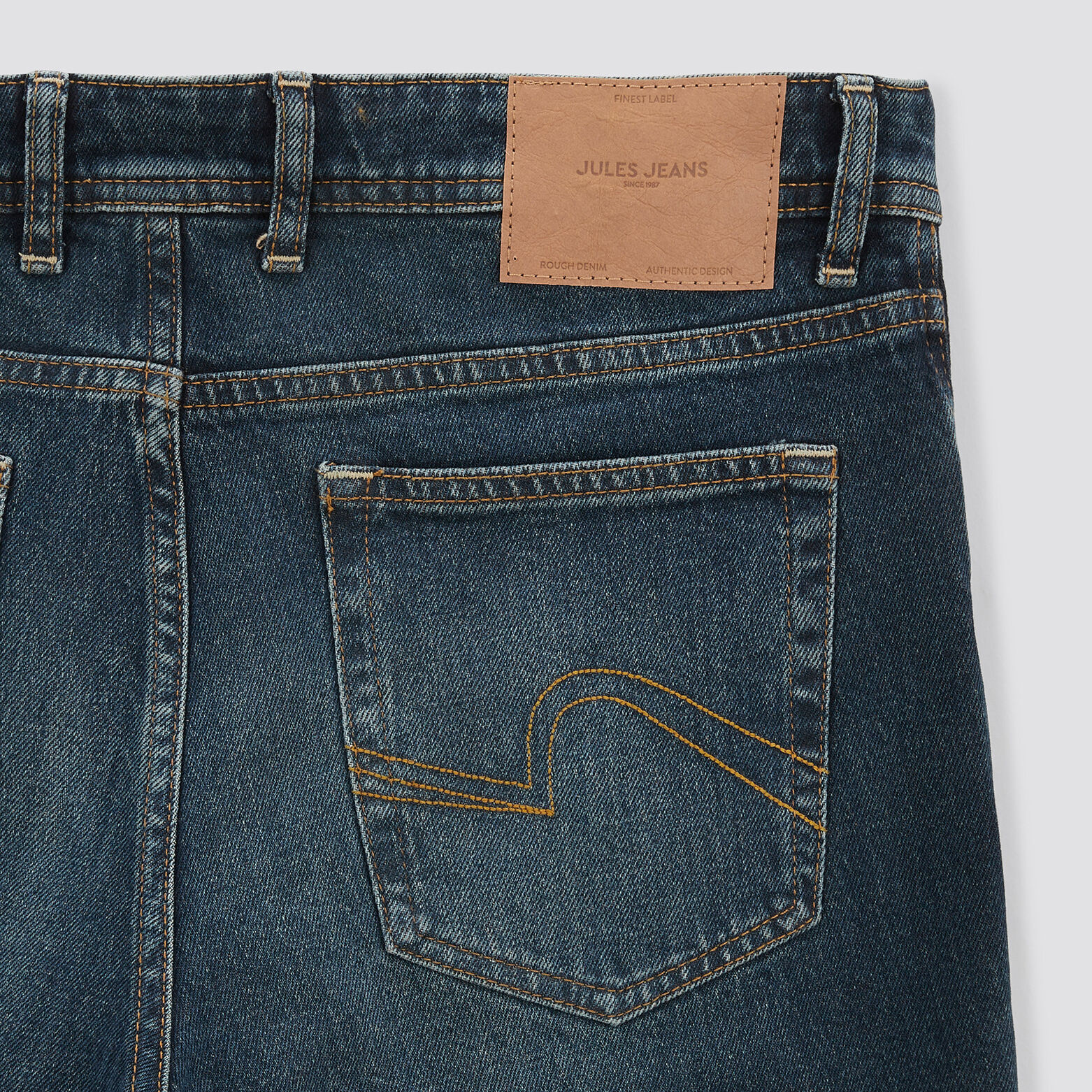 Jean slim contenant du coton régénératif Bleu