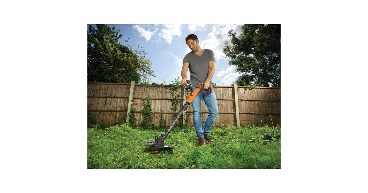 BLACK+DECKERAccu Grastrimmer STC1840PC-QW  (Accu inbegrepen | 18V 4.0Ah | 28cm | AFS)