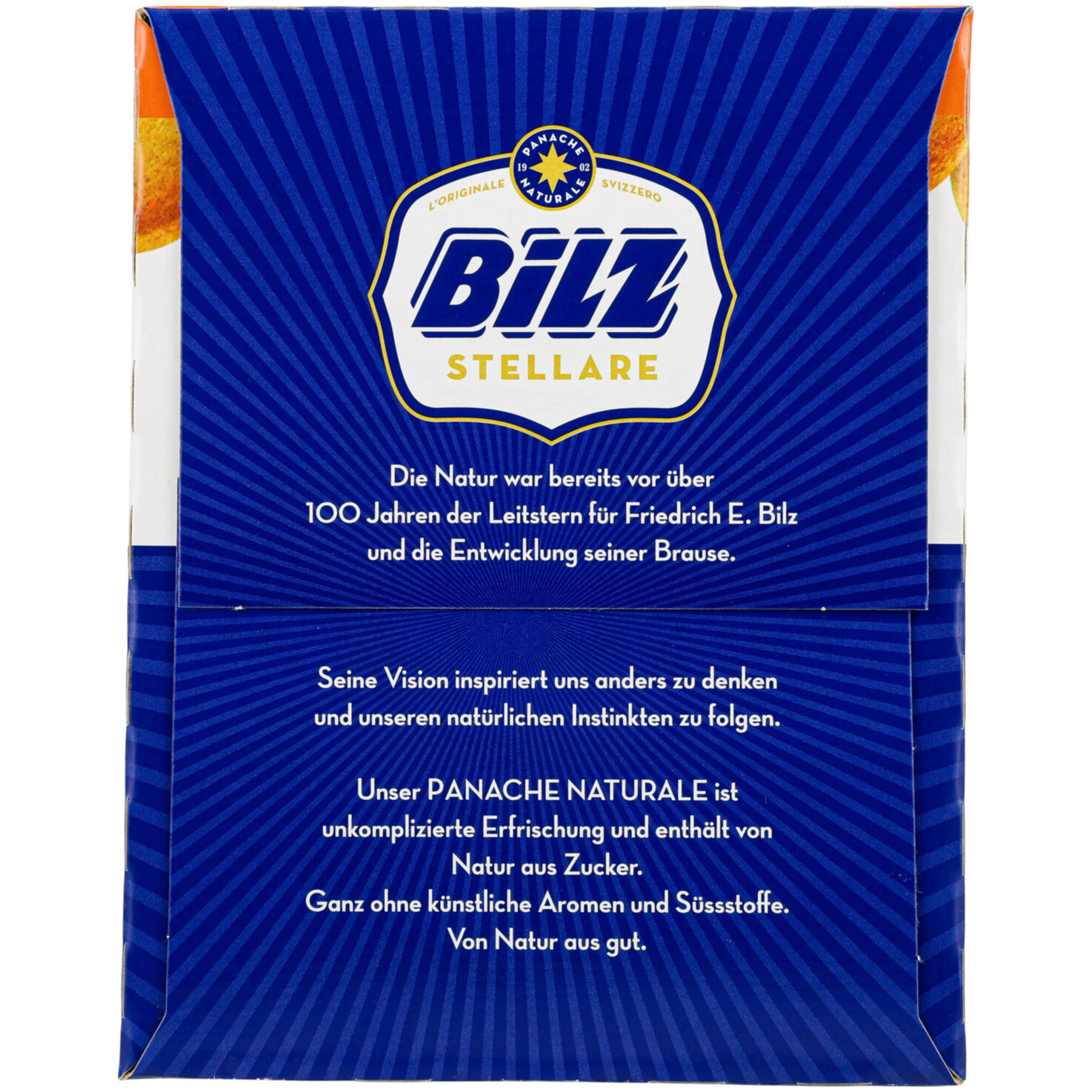 Bilz Stellare Arancia alkoholfrei Dose 6x33cl -198cl
