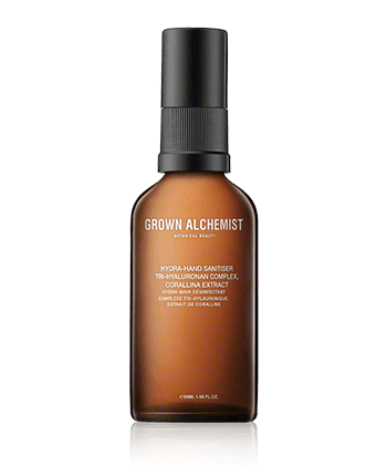 Grown Alchemist Hand Hydra-Hand Sanitiser Tri-Hyaluronan Complex & Corallina Extract 50ml