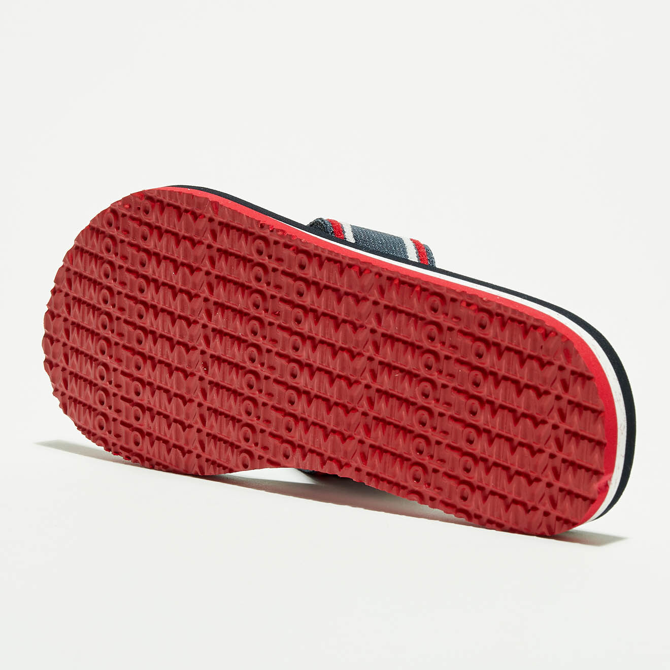 Tommy Jeans Tongs Pop Webbing Beach marine/rouge/blanc