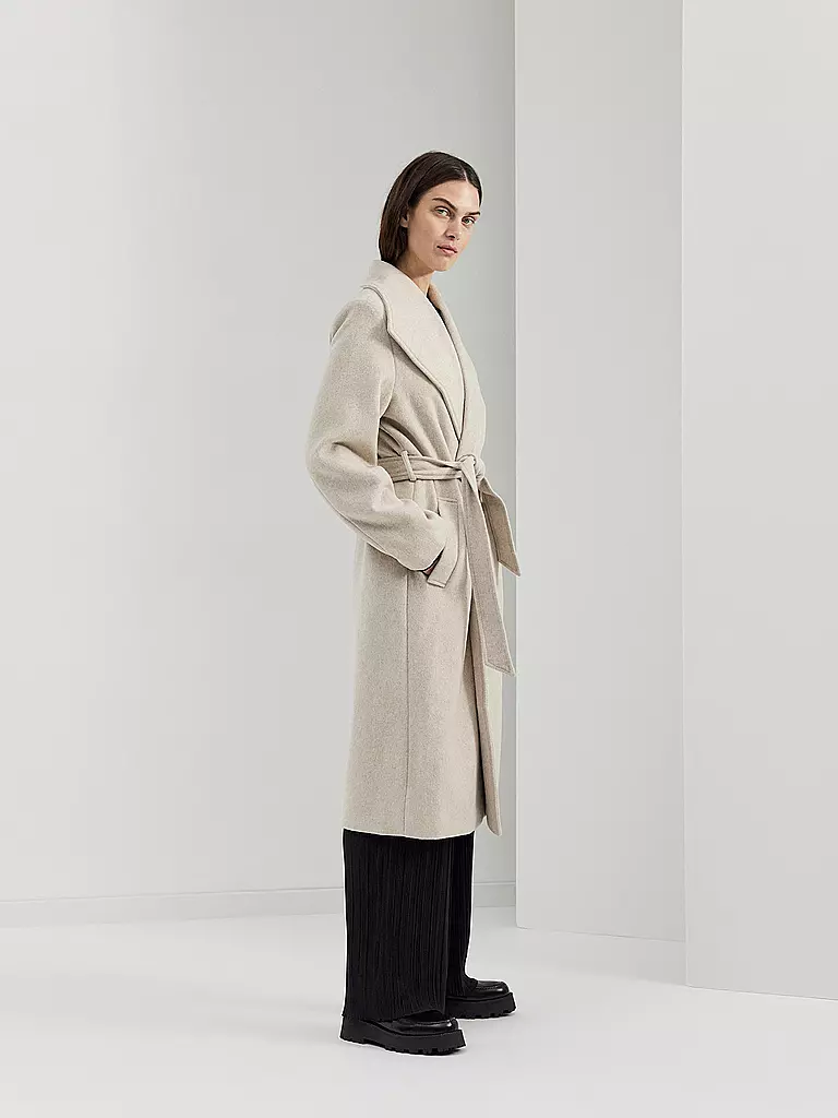 SELECTED FEMME Wollmantel SLFROSA  beige