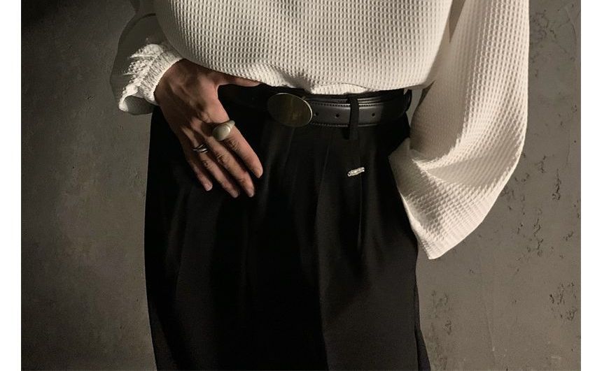 Savenne - Sweatshirt met lange mouwen, hoge hals en halve rits