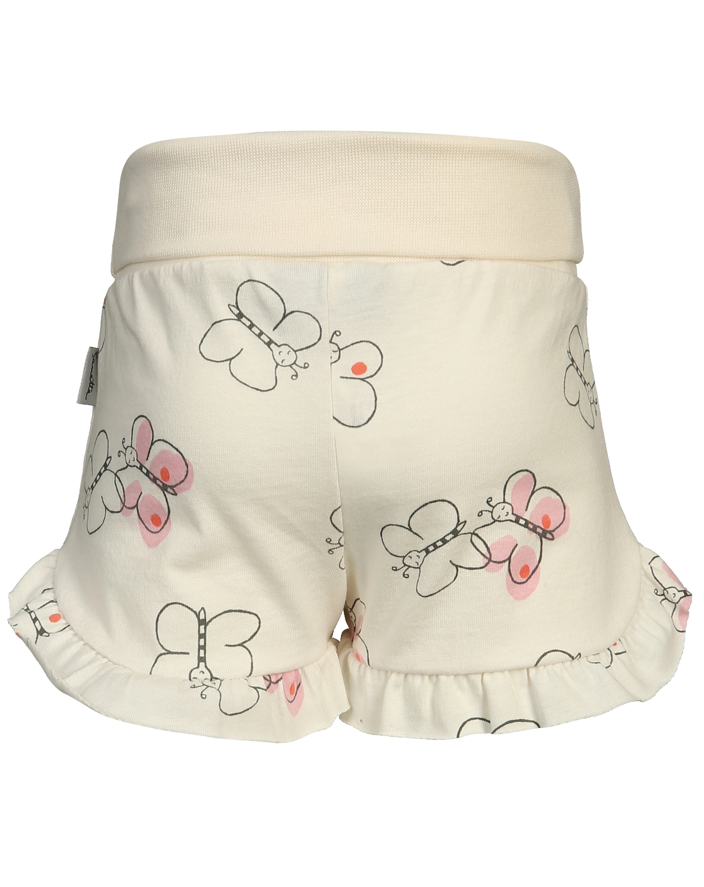 Shorts LOVELY SCHMETTERLING in white whisper