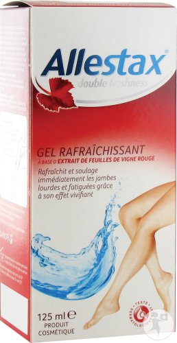 Allestax Jambes Lourdes Et Jambes Fatiguées Gel Rafraîchissant 125ml