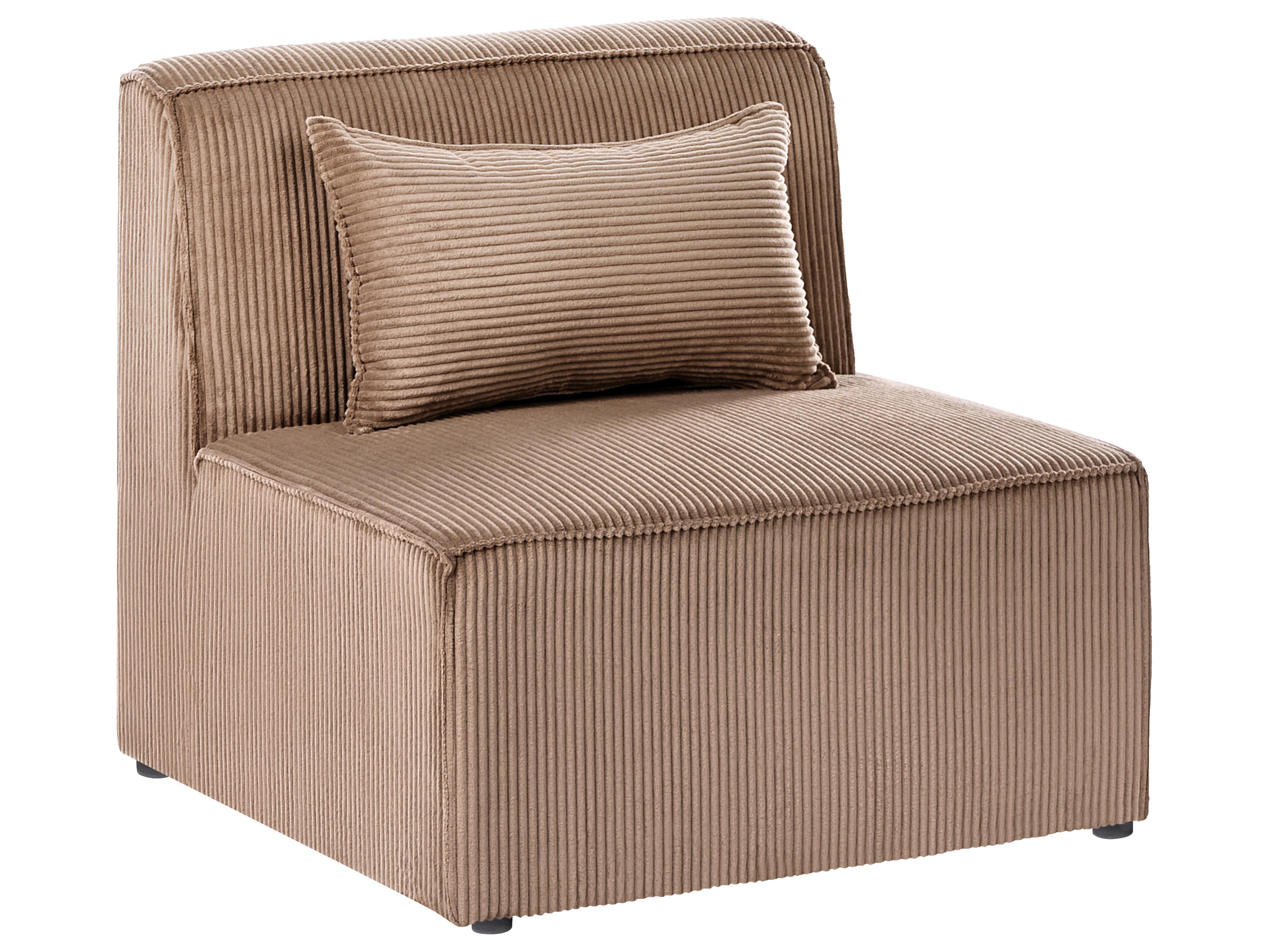 Modulaire bank 3-zits LEMVIG Corduroy Zandbeige