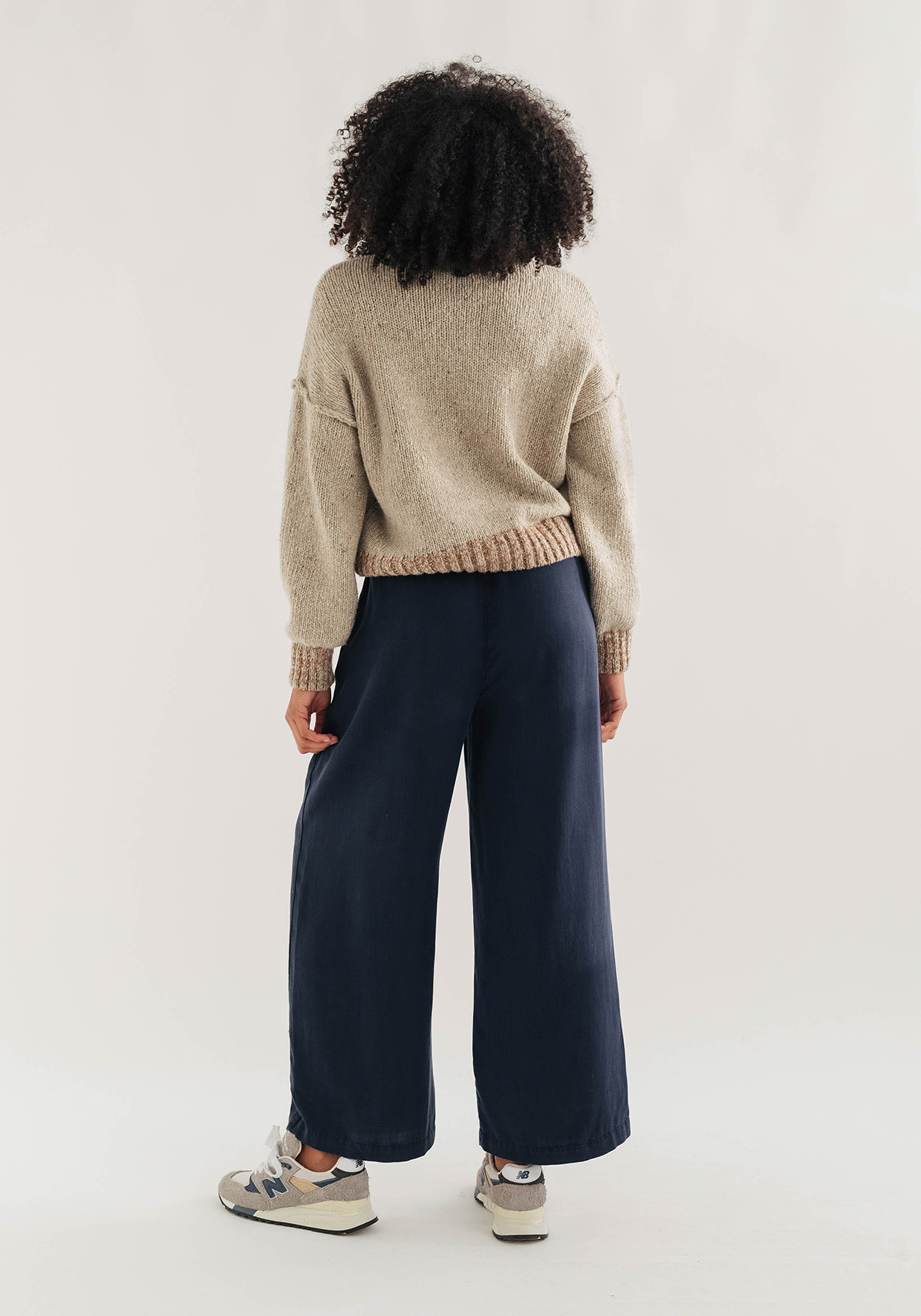 Twothirds Stoffhose Nanpu Blue Night