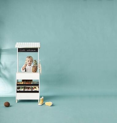 Kids Concept Bistro Markedsbod, Hvit/Multi